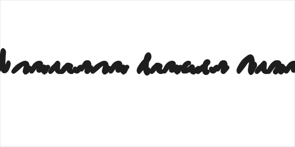 Redacted Script Bold Logo