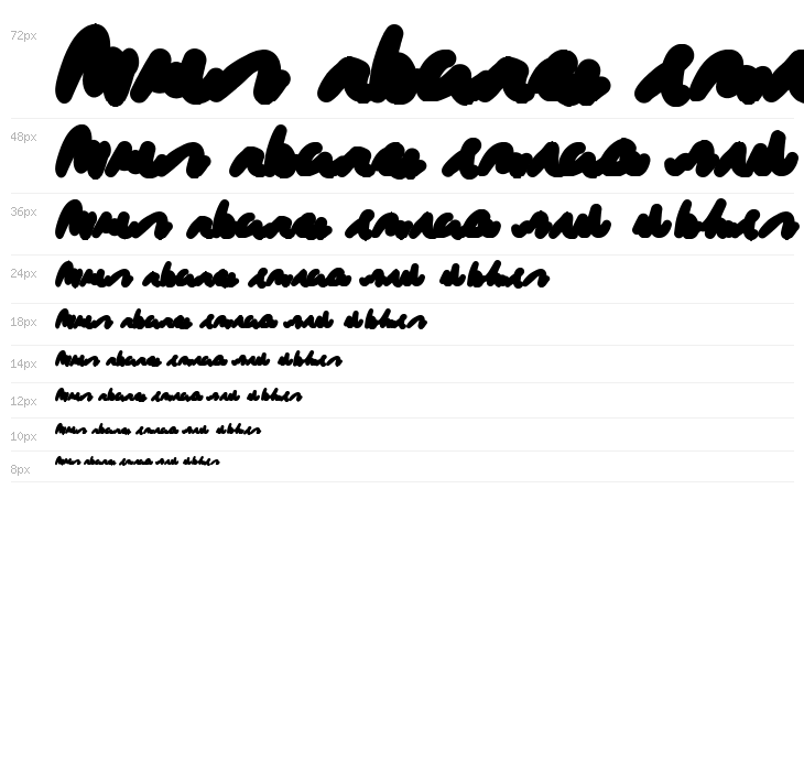 Redacted Script Bold Waterfall