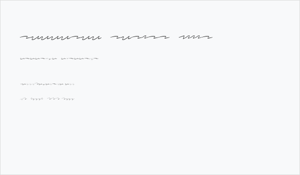 Redacted Script Light Business Card