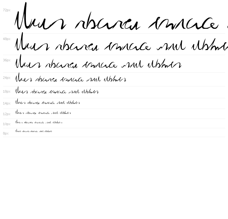 Redacted Script Regular Waterfall