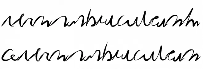 Redacted Script Regular Fuentes MINÚSCULAS