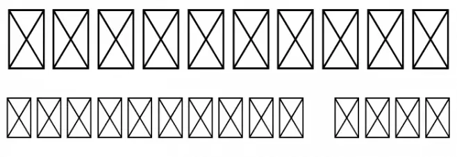 Redalle DEMO Font OTHER CHARS