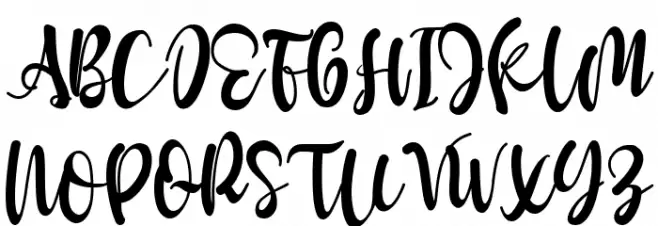 Redberry Schriftart Groß