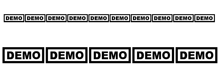 Redbus Font OTHER CHARS