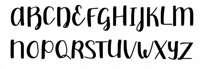 Redbus Schriftart Groß