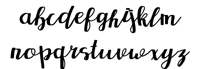 Redbus Font LOWERCASE