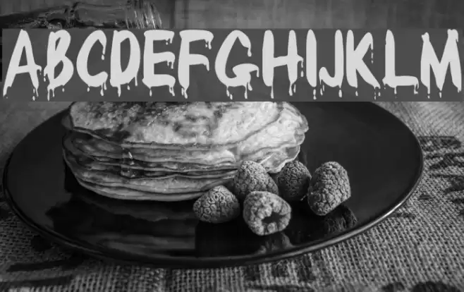 Redcap Bloodthirsty Font examples