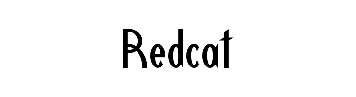 Redcat  font caratteri gratis