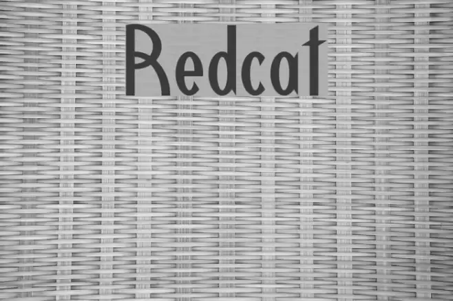 Redcat Font examples