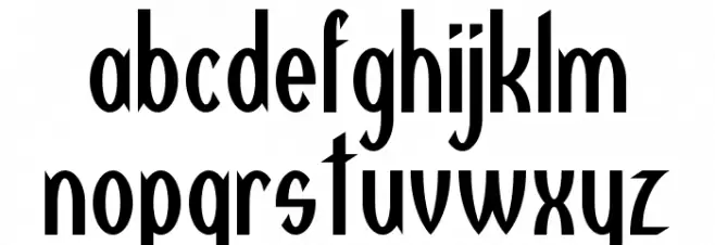 Redcat フォント 小文字