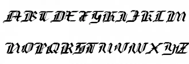 Redcoat Expanded Italic Fonte MAIÚSCULAS