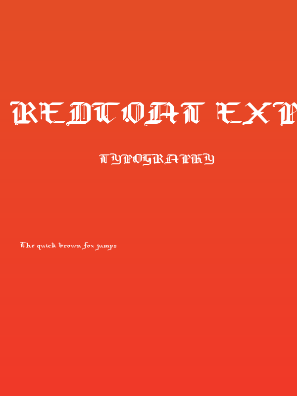 Redcoat Expanded Poster