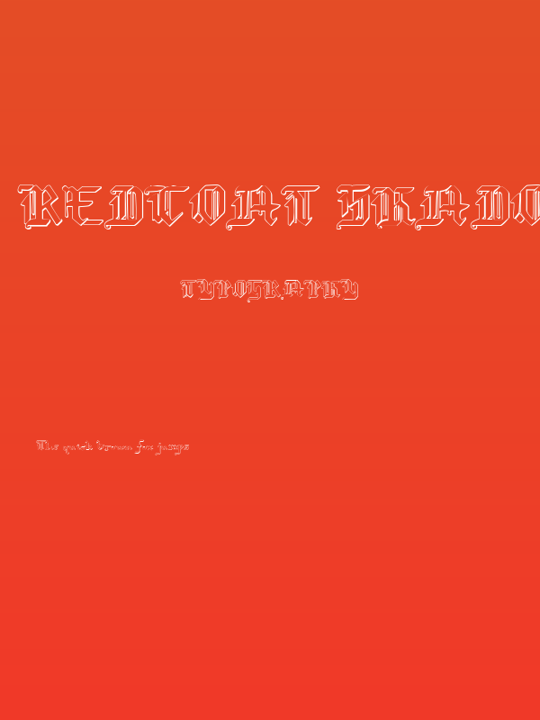 Redcoat Shadow Poster