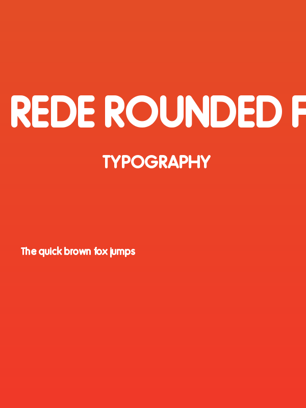 Rede Rounded F24 Poster