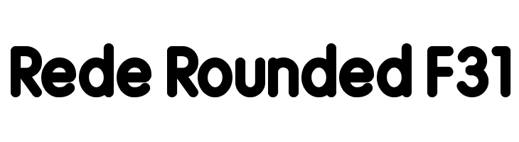 Rede Rounded F31 Font
