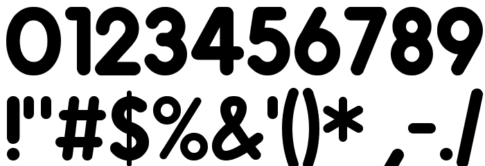 Rede Rounded F31 Font OTHER CHARS