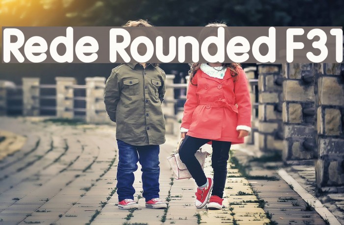 Rede Rounded F31 Font examples