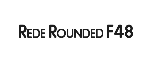 Rede Rounded F48 Logo