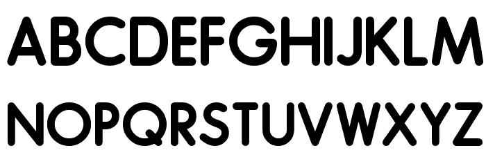 Rede Rounded F48 Font LOWERCASE
