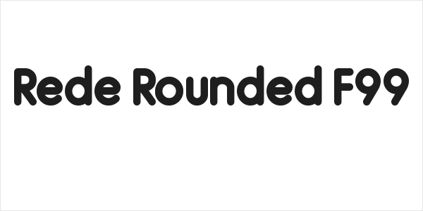 Rede Rounded F99 Logo
