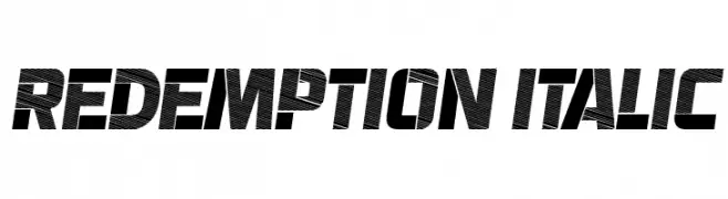 Redemption Italic  تنزيل الخطوط