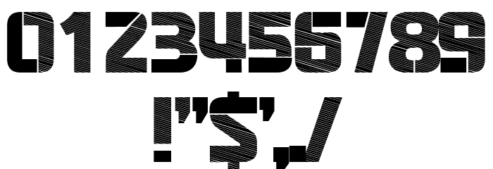 Redemption Regular Font OTHER CHARS