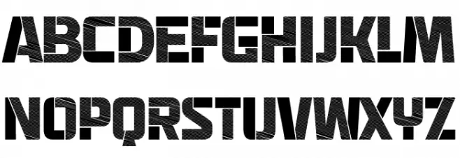 Redemption Regular Schriftart Groß