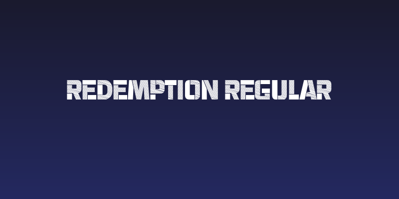 Redemption Regular Social Header