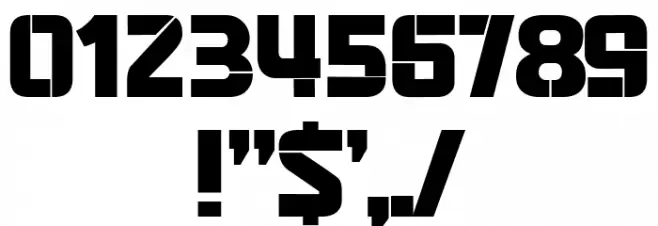 Redemtion Regular Font OTHER CHARS