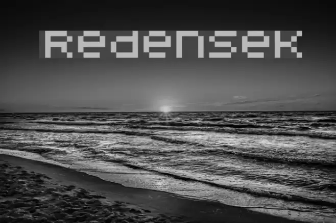 Redensek Font examples