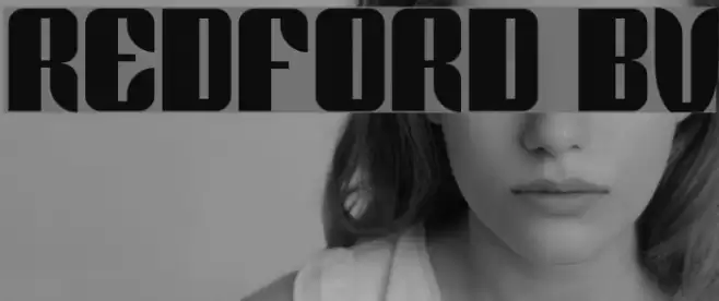 Redford BV Font examples