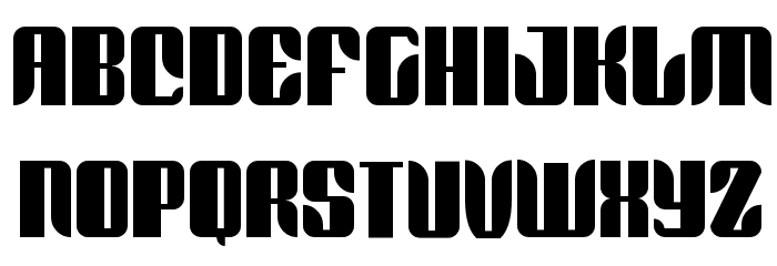 Redford BV Font LOWERCASE