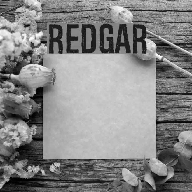 Redgar Font examples