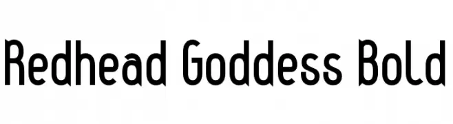 Redhead Goddess Bold  Free Fonts Download