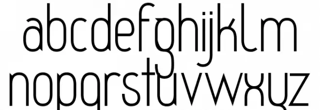 Redhead Goddess Font LOWERCASE