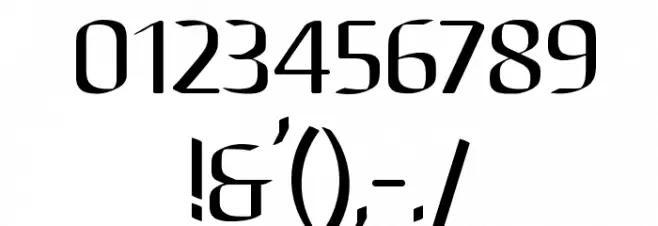 Redhead Font OTHER CHARS