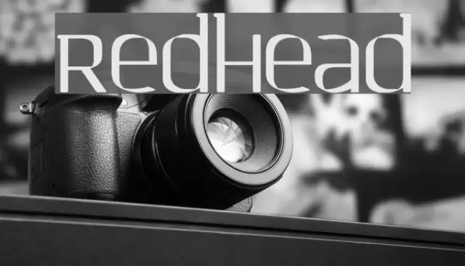 Redhead Font examples