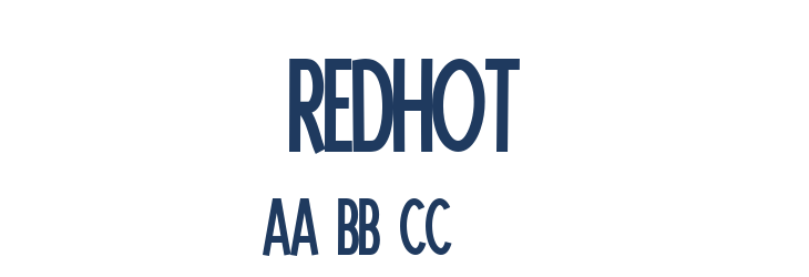 Redhot Font Preview