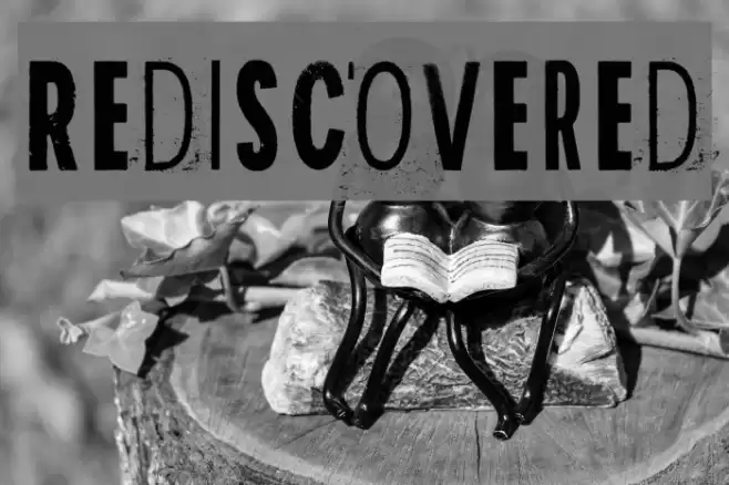 Rediscovered Font examples