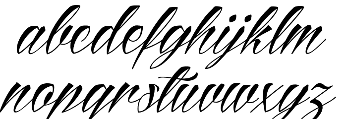 Reditum Personal Use Only Font LOWERCASE
