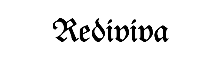 Rediviva Font