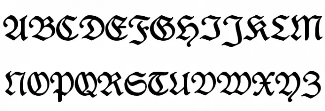 Rediviva Font UPPERCASE