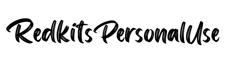 Redkits Personal Use  Free Fonts Download