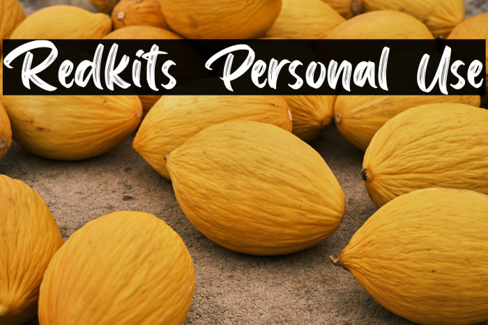 Redkits Personal Use Example 3