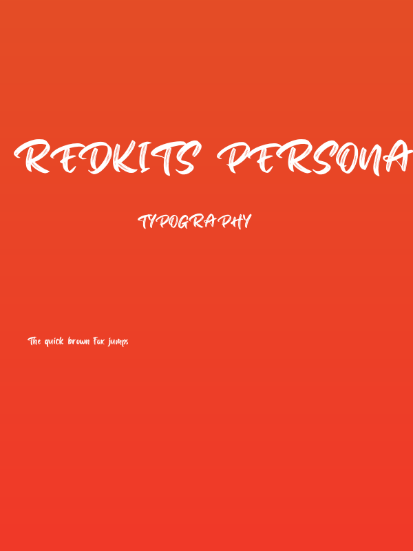 Redkits Personal Use Poster