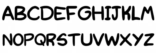 Redkost Comic Schriftart Groß