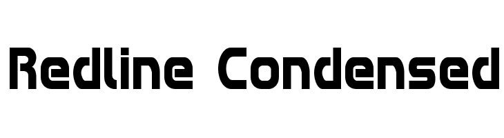 Redline Condensed  नि: शुल्क फ़ॉन्ट्स डाउनलोड