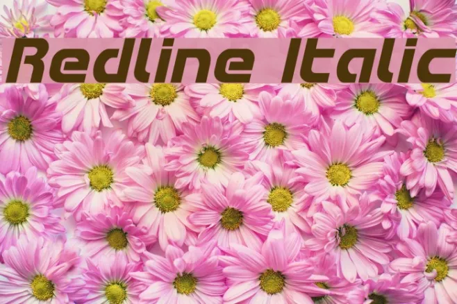 Redline Italic Example 2
