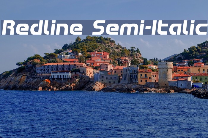 Redline Semi-Italic Example 2