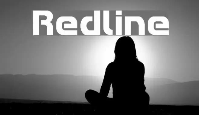 Redline Font examples